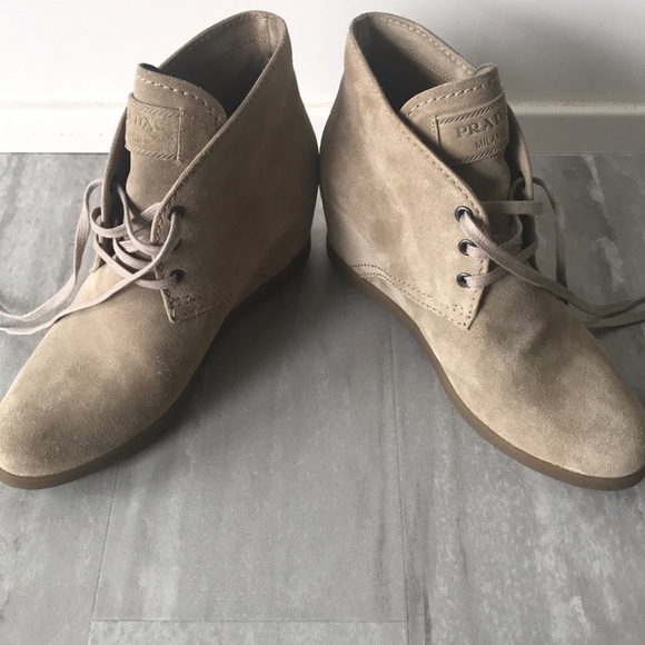 Prada Milano suede ankle boots - Picture 3 of 3